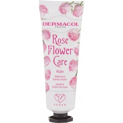Dermacol Rose Flower Care krém na ruky 30 ml