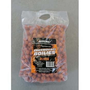 Magic Wolf zakrmovací boilies 5kg 20mm Oliheň