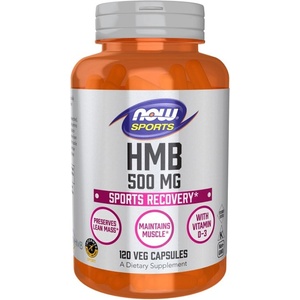 NOW NOW HMB 500 mg, 120 Veg Capsules
