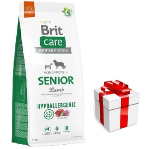 Brit care Хипоалергенна храна за възрастни кучета с агнешко месо 12кг + безплатна изненада за кучето
