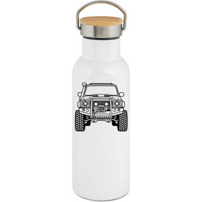 123TRIKO termoska Expediční offroad, černý tisk 500 ml