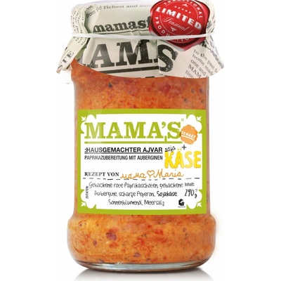 MAMA'S FOOD Ajvar se sójovým sýrem 290 g