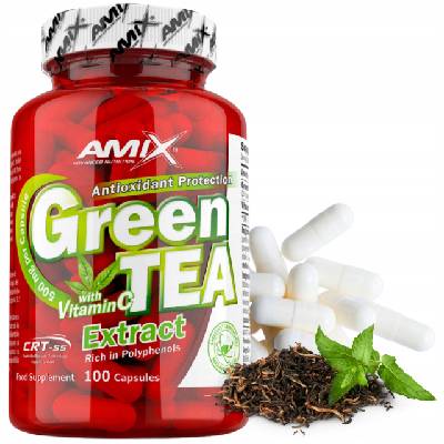 Amix Green Tea Extract with vitamin C 100 kapsúl
