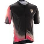 Leatt Мъжка фланелка с къс ръкав за колоездене Leatt MTB Endurance 3.0 Jersey Cycling jersey - Heatmap Black (056-4112-0111)
