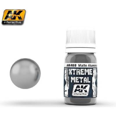 AK Interactive Xterme Metal Matte Aluminium 30ml.