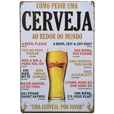 Ceduľa Cerveja