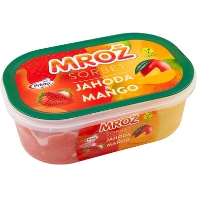 Prima Mrož Sorbet jahoda & mango 900ml – Zboží Dáma