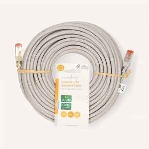 Nedis CCGL85220GY200 UTP / FTP Cat6 пач кабел, RJ45 с позлатени конектори, 10/100/1000 Mbit/s, дължина 20 м (CCGL85220GY200)