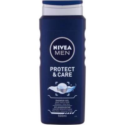 Nivea Men Protect & Care душ гел за тяло, лице и коса 500 ml за мъже