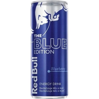 Red Bull Blue Edition energetický nápoj 250 ml