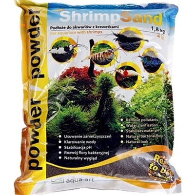 Aqua ART Shrimp Sand čierny 1,8 kg
