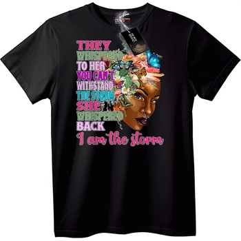 NOONEBRAND Тениска I Am The Storm - 4XL, White