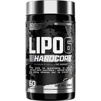 Nutrex Lipo 6 Hardcore, 60 Capsules