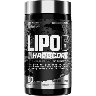 Nutrex Lipo 6 Hardcore, 60 Capsules