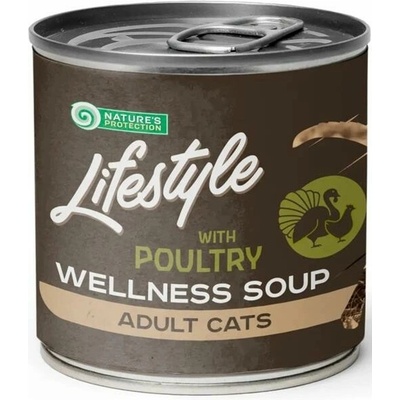 Nature's Protection LifeStyle NP Cat Soup LifeStyle Longhair Poultry 140 ml