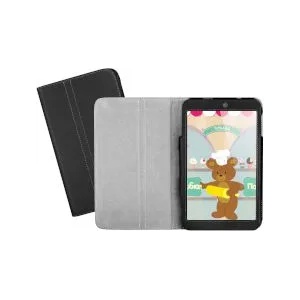 Sentio Case Book Cover for Turbo-X Coral II 8'' Black