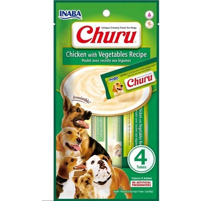 INABA Churu Chicken with vegetables 4 x 14 g