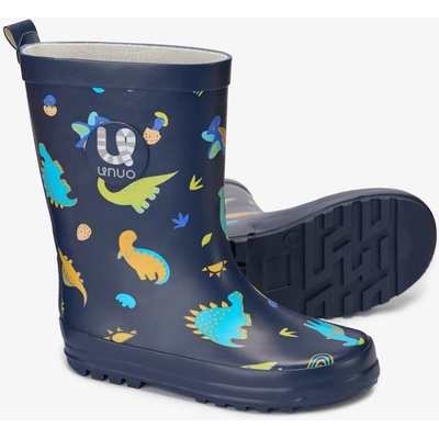 Unuo dětské barefoot holínky Dinosauři