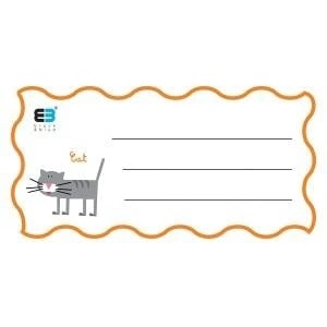 Interdruk Notebook Stickers B&B Kids 9 stickers