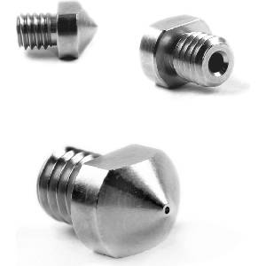 Micro-Swiss Дюза с покритие за M6 3mm за LulzBot & Hexagon Hotend - 0, 2 mm (M2553-0.2)