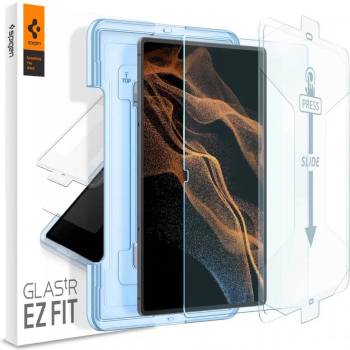 Spigen Tempered Glass GLAS. tR EZ Fit - висококачествено стъклено защитно покритие за дисплея на Samsung Galaxy Tab S8 Ultra (2022) (прозрачно)