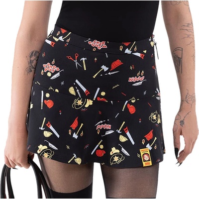 KILLSTAR дамска пола KILLSTAR x CHUCKY - It's Time To Play - Черна - KSRA011067