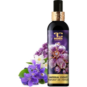 Dedra IMPERIAL VIOLET | Освежител за въздух и тъкани | Луксозен парфюмен спрей | 200 мл