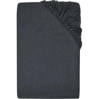 LIVARNO Žerzejové napínací prostěradlo šedé 180-200x200 – Zboží Dáma