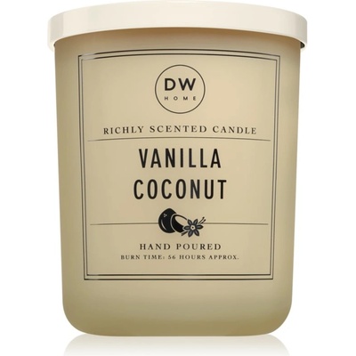 DW HOME Vanilla Coconut ароматна свещ 434 гр