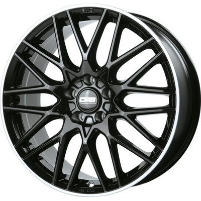 CMS C25 7x17 4x108 ET32 diamond rim black