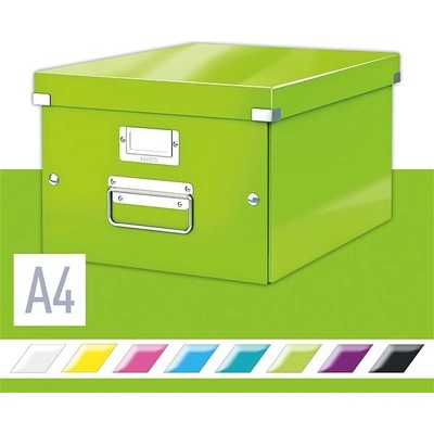Leitz WOW Click & Store A4 28,1 x 20 x 37 cm, zelená