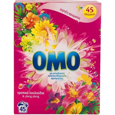OMO Lavander прах за пране 2.520 кг. , 45 пранета - Цветя