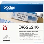 BROTHER ТИП QL - LENGHT FREE PAPER TAPE - 103mm x 30.48m - P№DK22246 (DK22246)