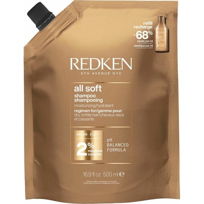 Redken All Soft Shampoo 1000 ml