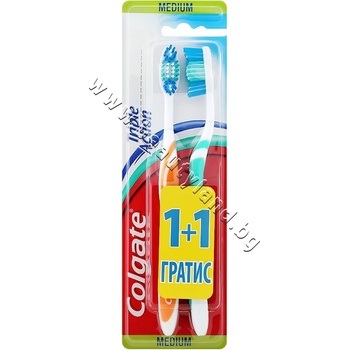 Colgate Четка за зъби Colgate Triple Action - Medium, p/n CO-9682655 - Четка за зъби 1 + 1 подарък (CO-9682655)