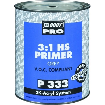 HB BODY PRIMER P333 HS 3: 1 plnič šedý, 1L