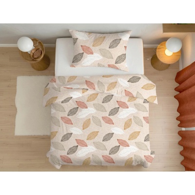 Áčko Ružomberok bavlna obliečky PATINCE Sesame 70x90 140x220