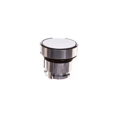 Schneider Electric Push button white without light with self-return ZB4BA1