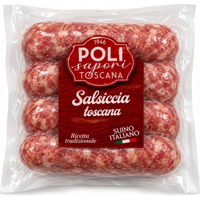 Poli sapori Salsiccia čerstvá toskánská klobása 320 g – Zboží Mobilmania