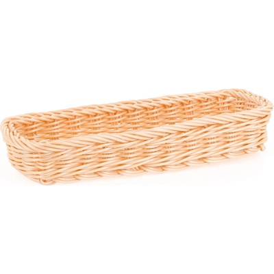 TECHNICA Košík na príbory z polyratanu 270x100x45 mm béžový | TECHNICA Gold Line