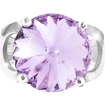 JSB prsten se Swarovski Elements Rivoli Violet 5621