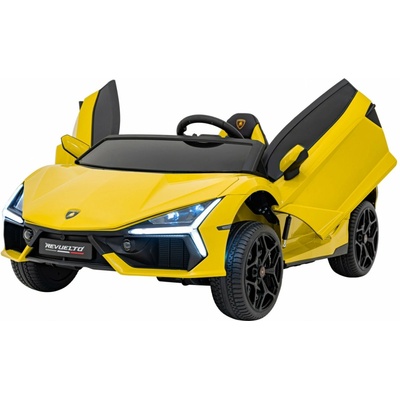 Mamido Lamborghini Revuelto Detské elektrické autíčko XL 24V 4x200W žlutá