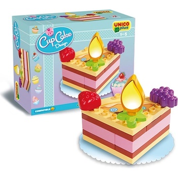 Unico Конструктор за деца - парче от торта, Unico (8611-00CC)