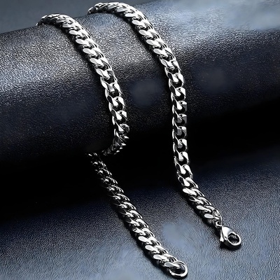 HARAHU Мъжка верижка ma-34276 - Сребърна kp34276 (ma-34276)