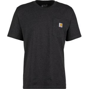 Carhartt Мъжка тениска Carhartt Workw Pocket S/S T-shirt - Carbon Heather - размер XS (016-7689-1011)
