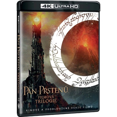 Pán prstenů trilogie 9 BD 4K Ultra HD