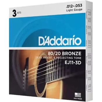 D'Addario EJ11-3D