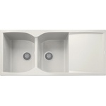 Plados Plados КУХНЕНСКА МИВКА naiky 116-20 1160x500 КРЕМ (nk11620/56) Мивка за вграждане