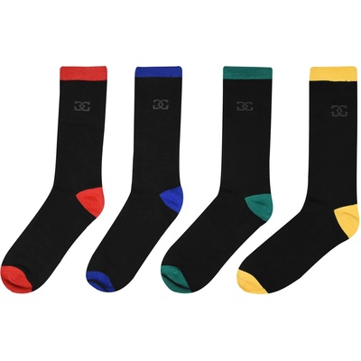 Giorgio Мъжки чорапи Giorgio 4 Pack HlToe Socks Mens - Multi