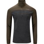 Aclima Мъжко мериносово термобельо Aclima Lightwool 180 Zip Polo Merino base layer - Tarmac / Marengo (015-2349-0113)